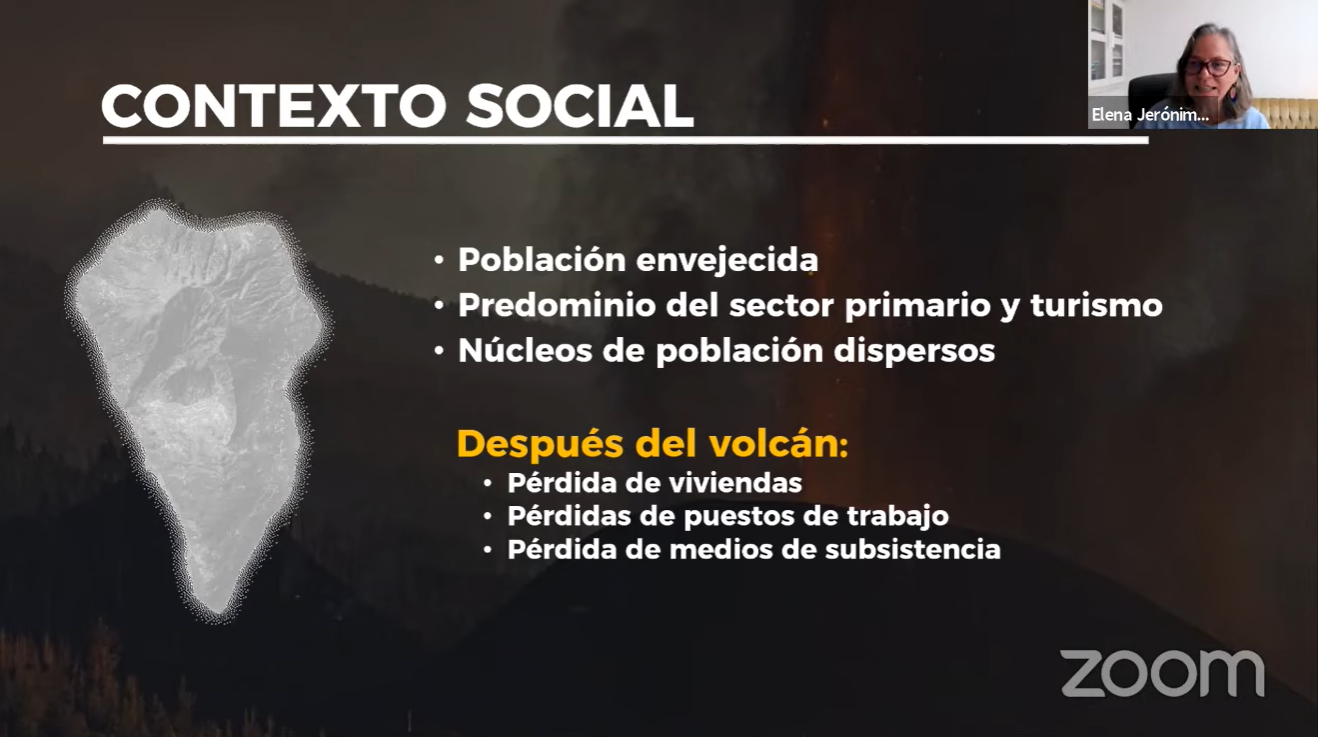 Webinar emergències. Volcà de La Palma