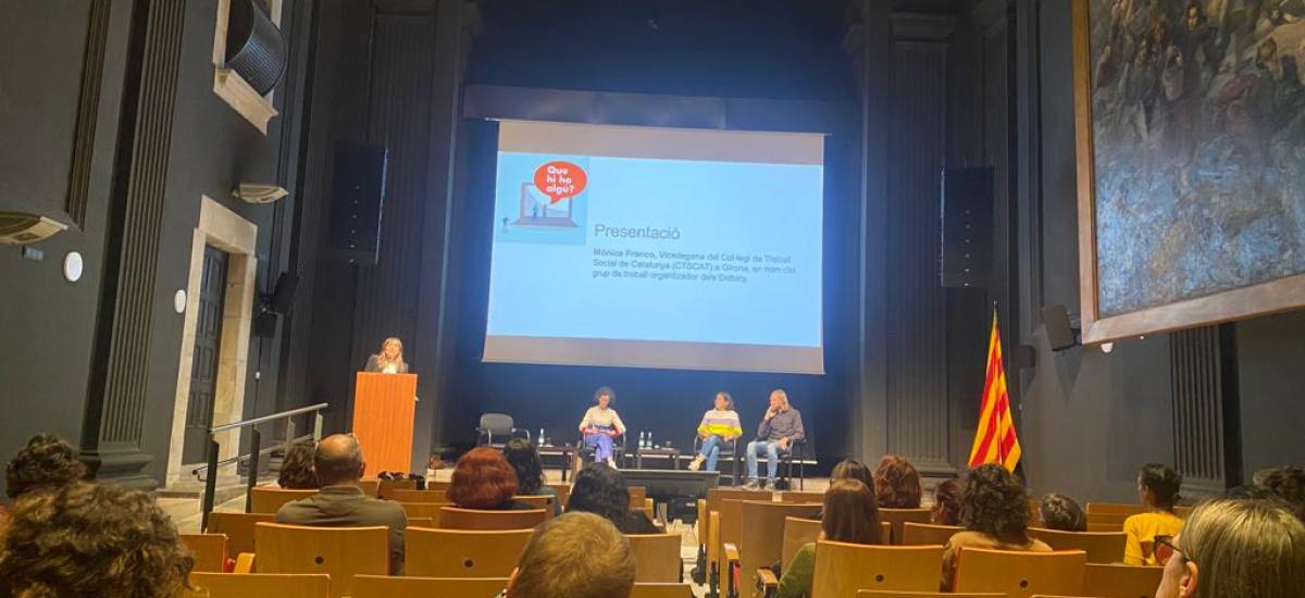 Tret de sortida als Debats de Política i Treball Social de Girona 2023