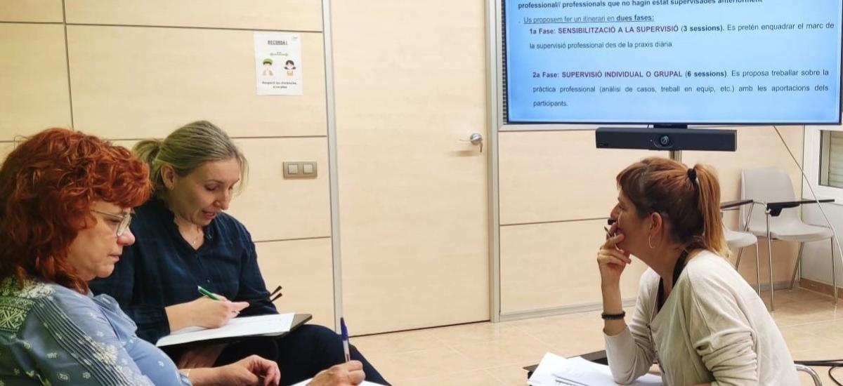 COMENCEM LES SESSIONS DE SUPERVISIÓ A LA Delegació