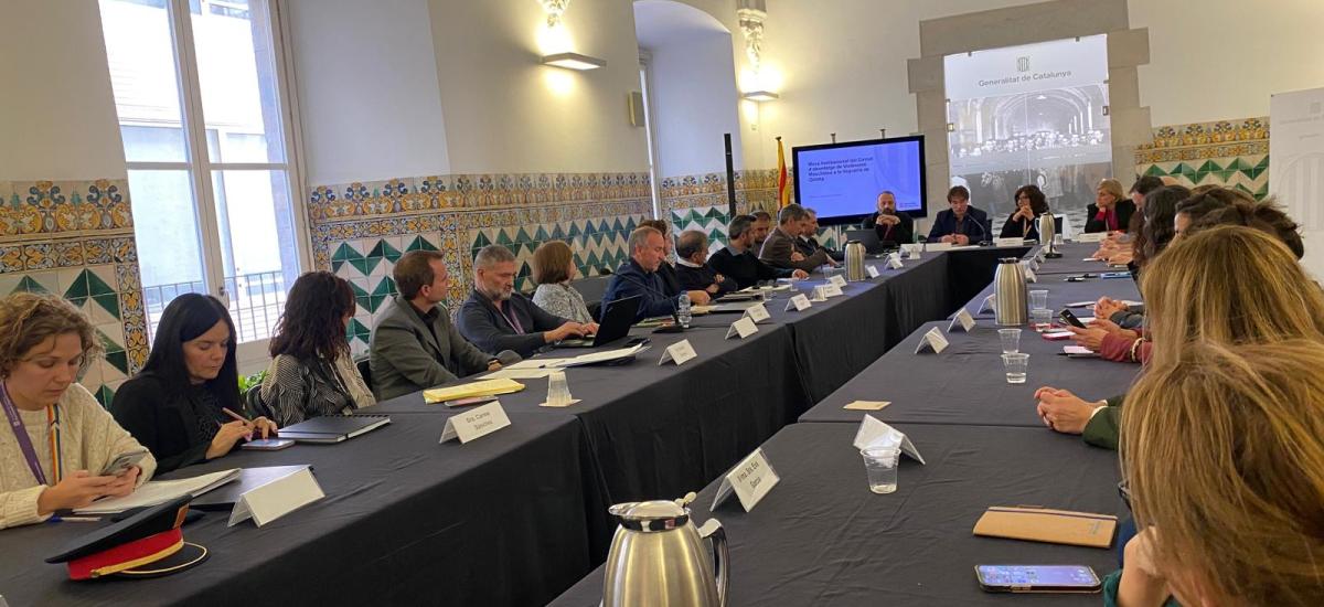 Alta participació a la Comissió Institucional Contra la Violència Masclista