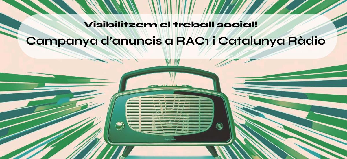 Anuncis ràdio per visibilitzar el treball social