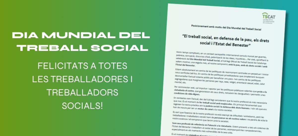 Dia Mundial del Treball Social