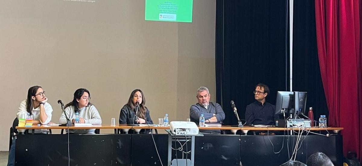 Xerrada a l'acte del Dia Mundial del Treball Social de la UB