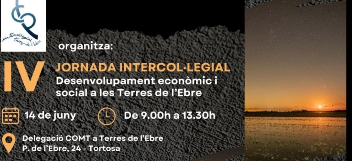 IV Jornada " Desenvolupament econòmic i social a les Terres de l'Ebre"