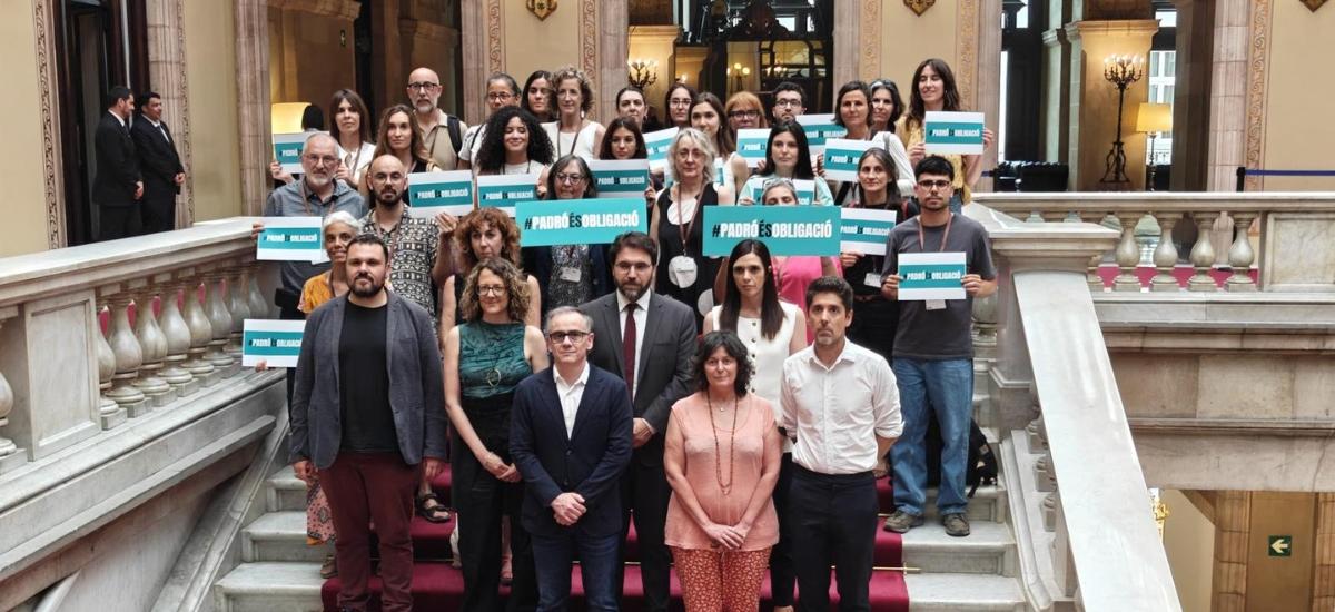 Signatura del Pacte pel padró