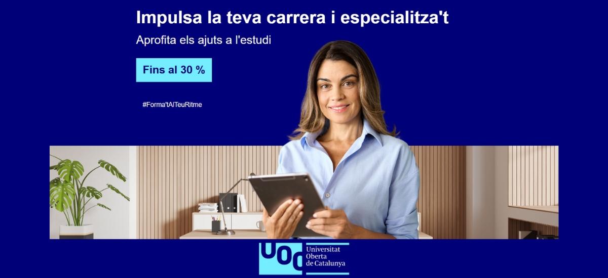 Descomptes a la UOC per a col·legiades