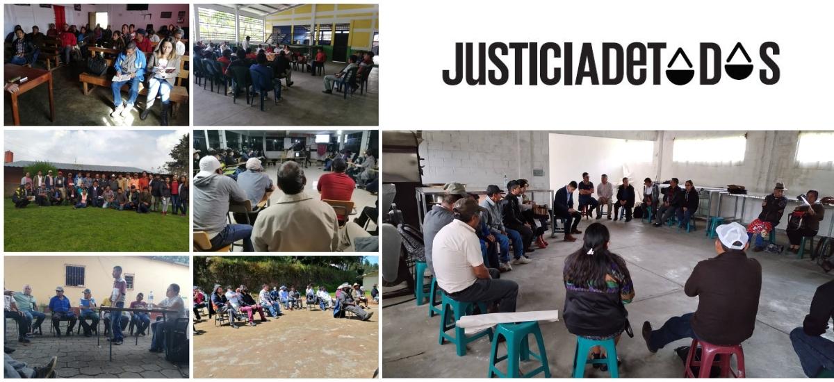Trobada per conèixer el desenvolupament del projecte "Justicia de todos"