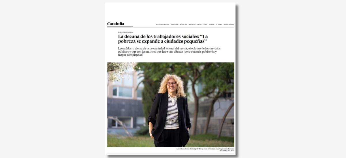 Entrevista a Laura Morro a El País