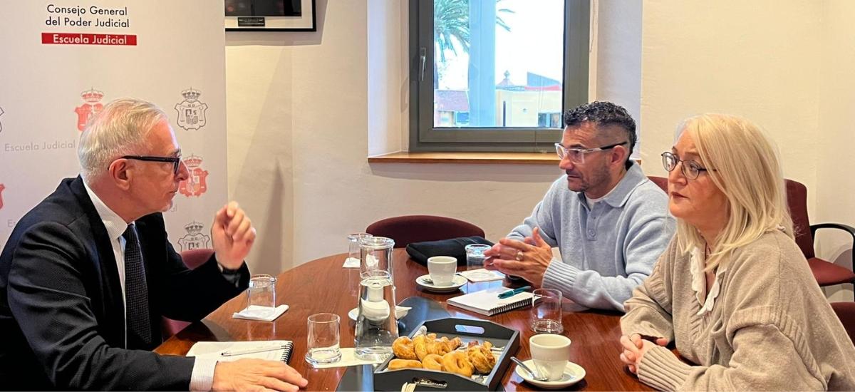 Reunió amb l'Escola Judicial del Consejo General del Poder Judicial