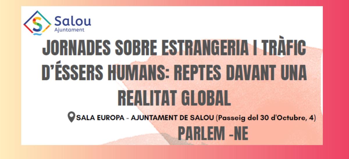 Jornada estrangeria i tràfic de persones
