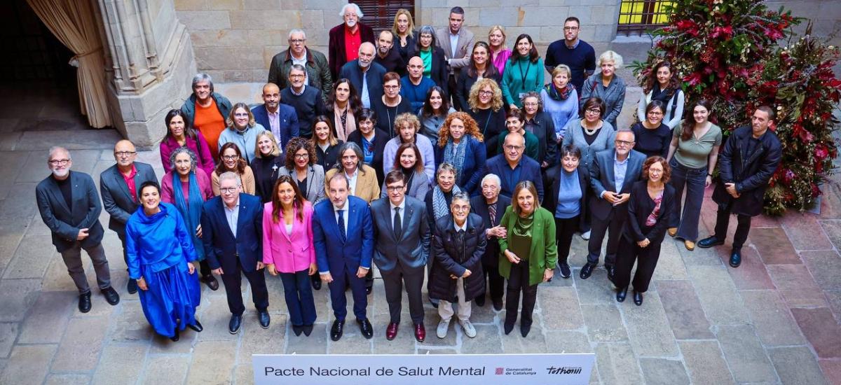 Reunió Taula Pacte Nacional Salut Mental