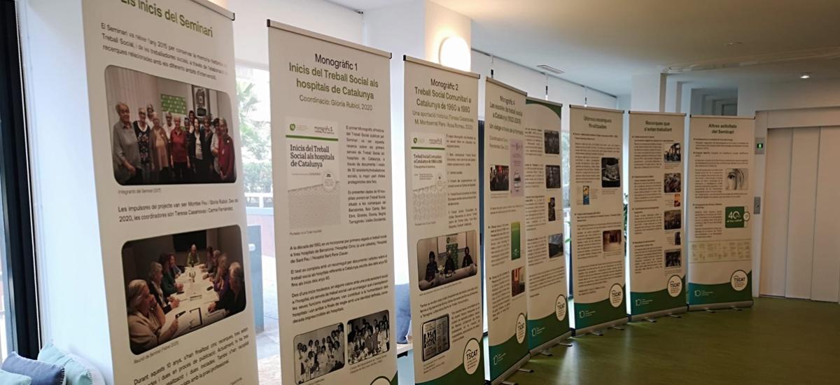 ’exposició “10 anys del Seminari d’Història”