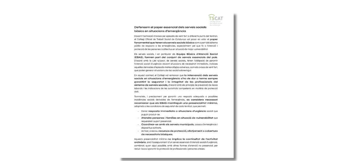 SSB Emergència Vent