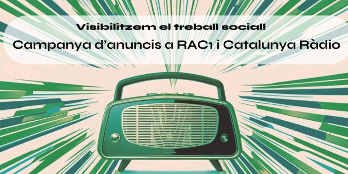 Anuncis ràdio per visibilitzar el treball social