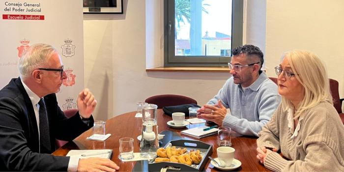 Reunió amb l'Escola Judicial del Consejo General del Poder Judicial