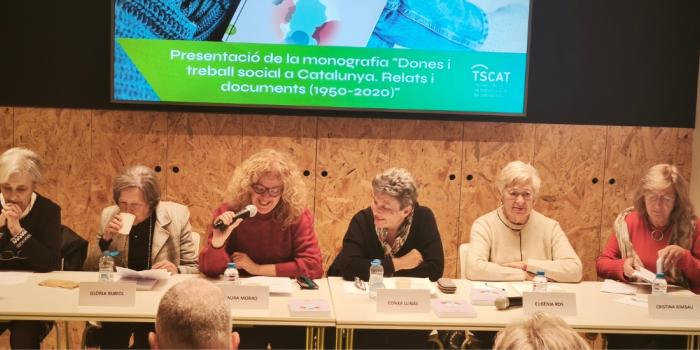 Presentació monografia dones i treball social