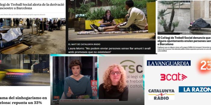 Aparicions Laura Morro sobre persones sense llar